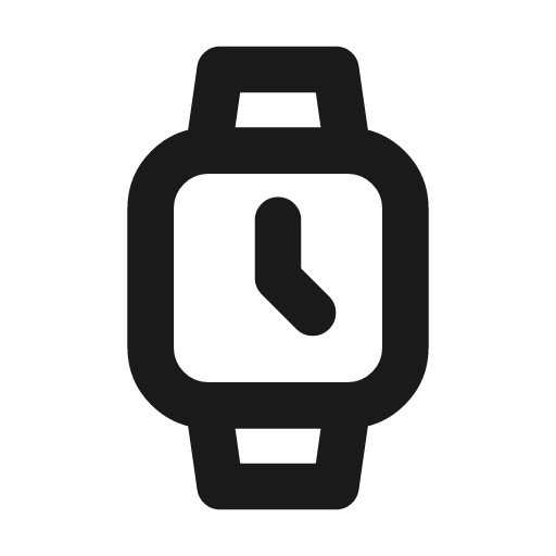 Watch icon, line style, from Drawico Icons