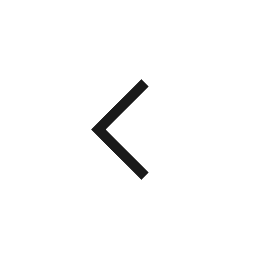 Chevron left icon, solid style, from Evil Icons