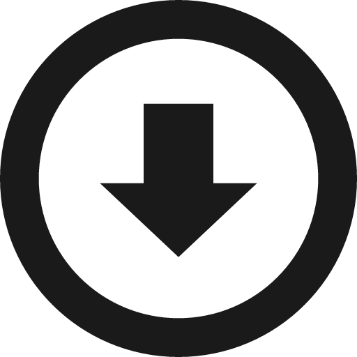Download icon, solid style, from Elusive Icons
