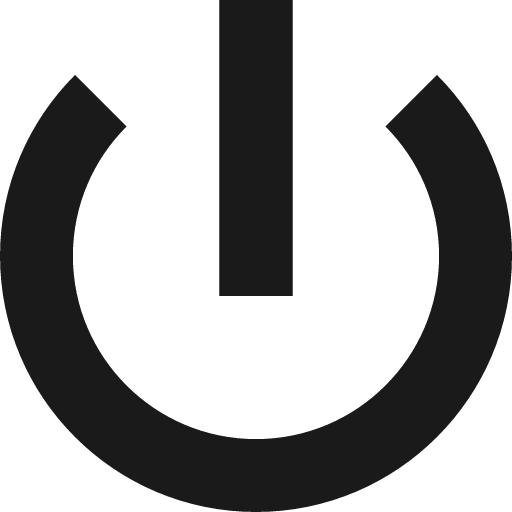 Off icon, solid style, from Elusive Icons