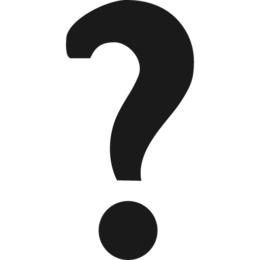 Question icon, solid style, from Elusive Icons