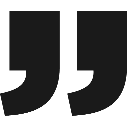 Quote right icon, solid style, from Elusive Icons
