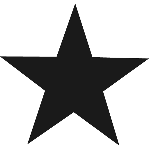 Star icon, solid style, from Elusive Icons
