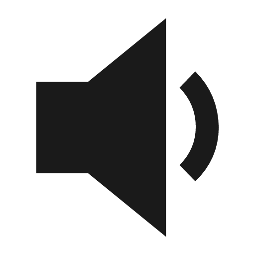 Volume down icon, solid style, from Elusive Icons