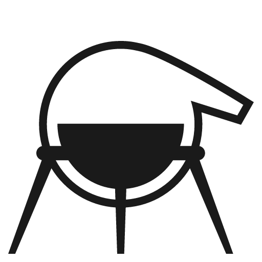 Alembic icon, solid style, from Emoji One (Monotone)