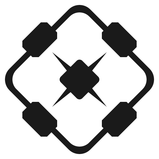 Diamond with a dot icon, solid style, from Emoji One (Monotone)