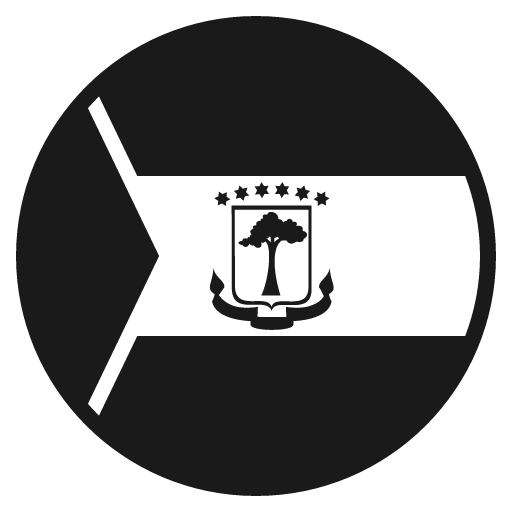 Flag for equatorial guinea icon, solid style, from Emoji One (Monotone)