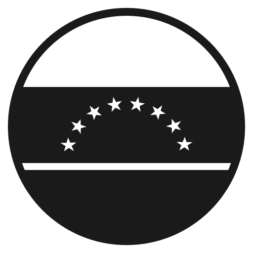 Flag for venezuela icon, solid style, from Emoji One (Monotone)