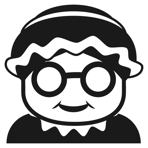 Mrs claus icon, solid style, from Emoji One (Monotone)