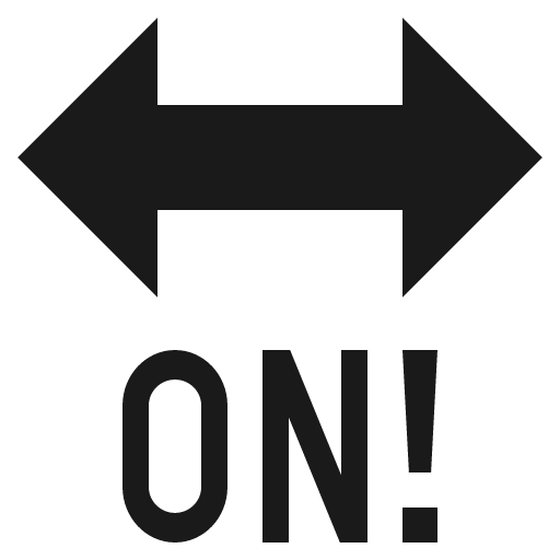 On arrow icon, solid style, from Emoji One (Monotone)