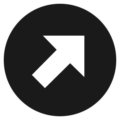 Up right arrow icon, solid style, from Emoji One (Monotone)
