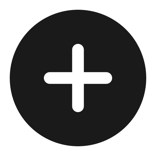 Circle plus filled icon, filled style, from Element Plus