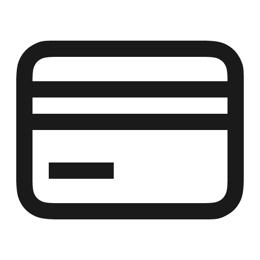 Credit card icon, solid style, from Element Plus