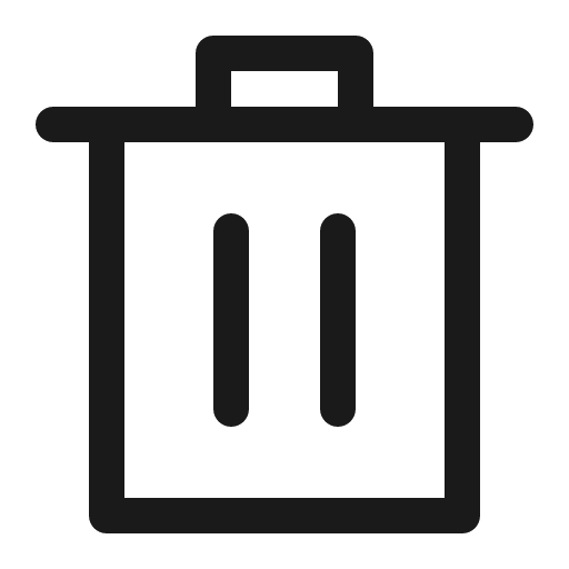 Delete icon, solid style, from Element Plus