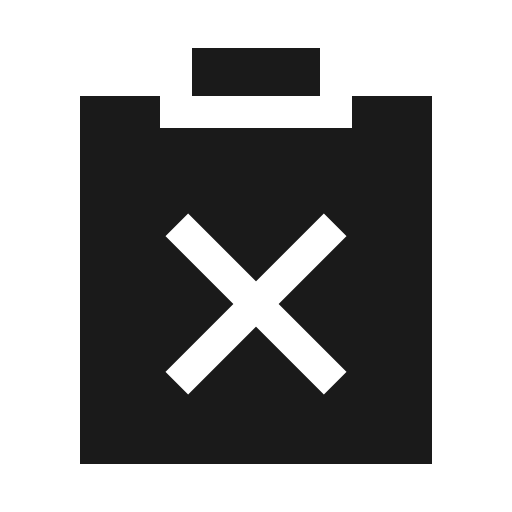 Failed icon, solid style, from Element Plus