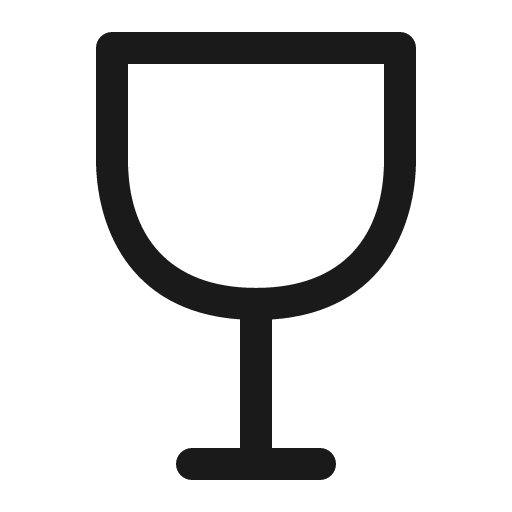 Goblet square icon, solid style, from Element Plus