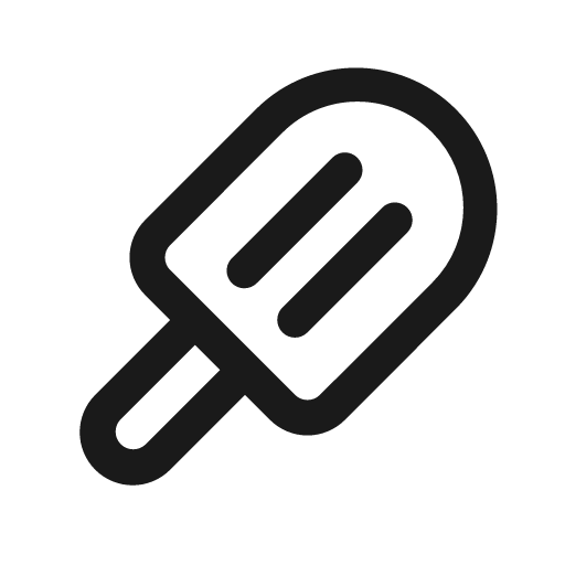 Ice cream round icon, solid style, from Element Plus