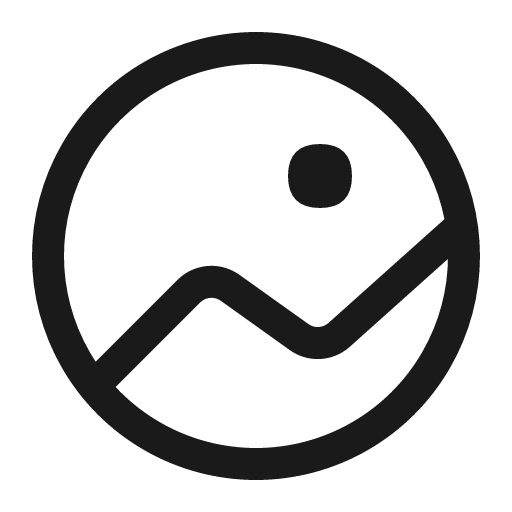 Picture rounded icon, rounded style, from Element Plus