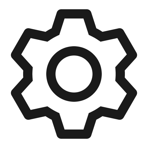 Setting icon, solid style, from Element Plus
