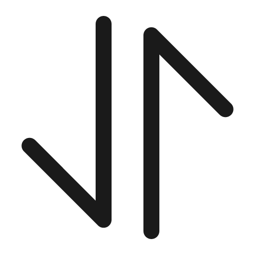 Sort icon, solid style, from Element Plus
