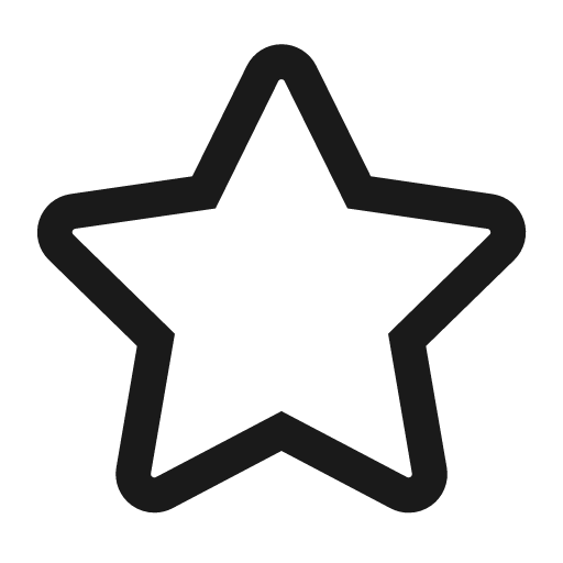 Star icon, solid style, from Element Plus