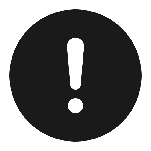 Warning filled icon, filled style, from Element Plus