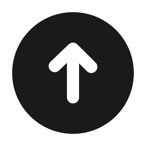 Arrow circle up fill icon, filled style, from Eva Icons