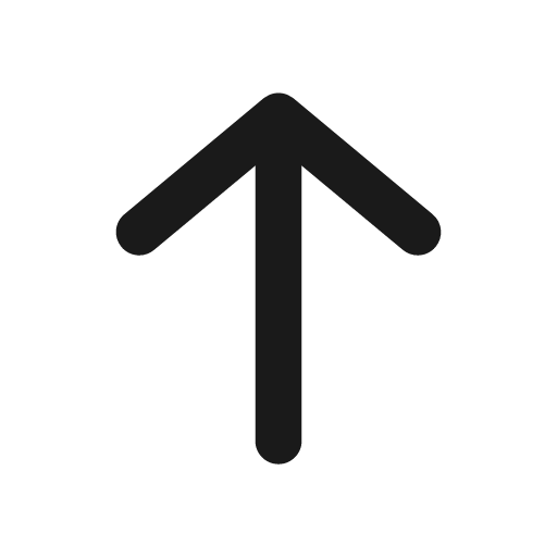 Arrow upward fill icon, filled style, from Eva Icons