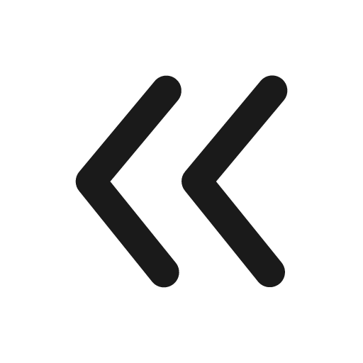 Arrowhead left outline icon, outline style, from Eva Icons