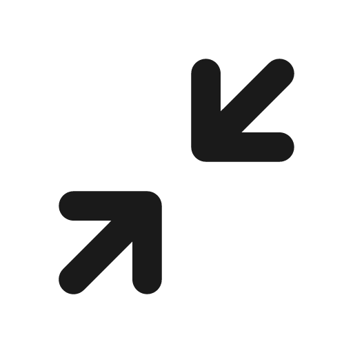 Collapse fill icon, filled style, from Eva Icons