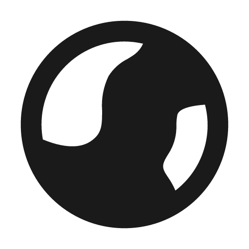 Globe 2 fill icon, filled style, from Eva Icons