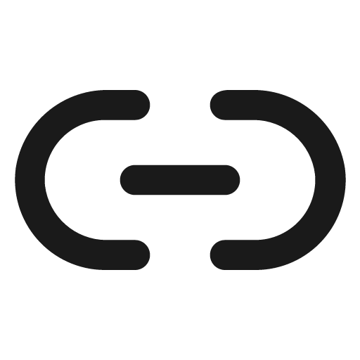Link outline icon, outline style, from Eva Icons