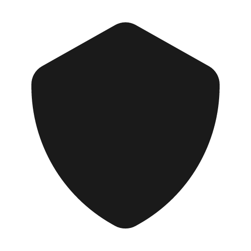 Shield fill icon, filled style, from Eva Icons