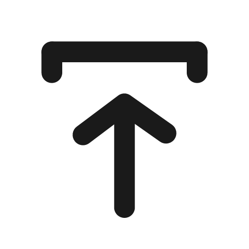Upload outline icon, outline style, from Eva Icons