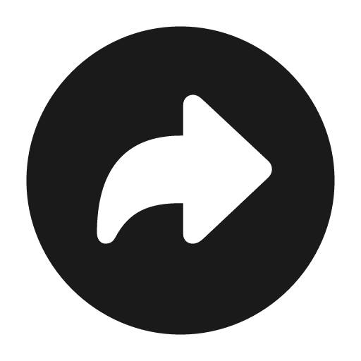 Arrowshape turn up right circle fill icon, filled style, from Framework7 Icons