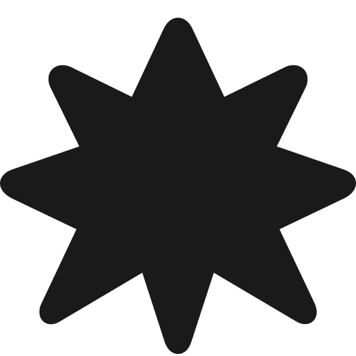 Burst fill icon, filled style, from Framework7 Icons