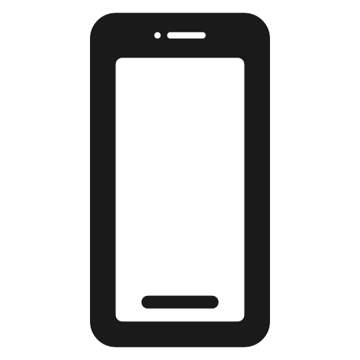 Device phone portrait icon, solid style, from Framework7 Icons