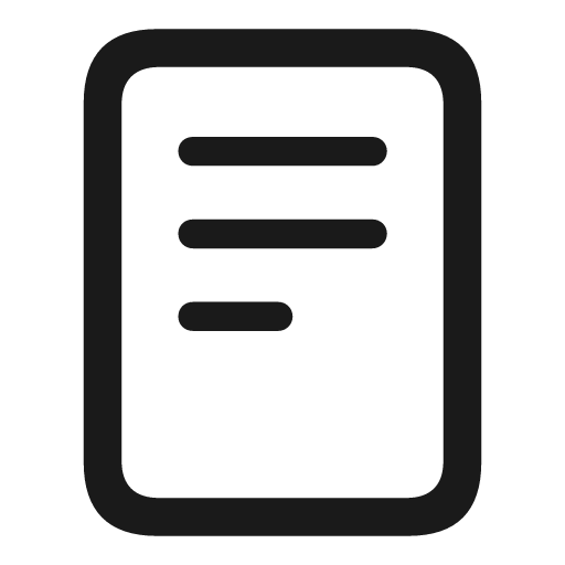 Doc plaintext icon, solid style, from Framework7 Icons