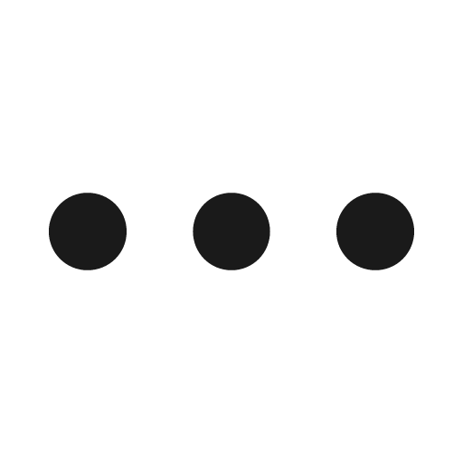 Ellipsis icon, solid style, from Framework7 Icons