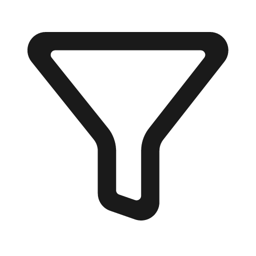 Funnel icon, solid style, from Framework7 Icons