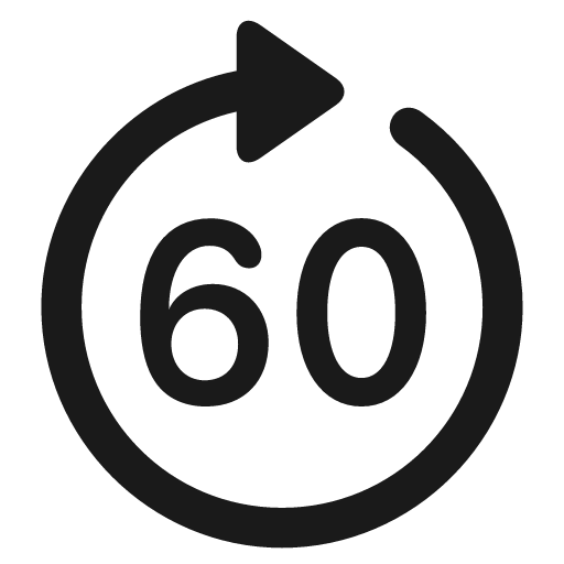 Goforward 60 icon, solid style, from Framework7 Icons