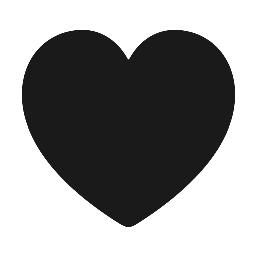 Heart fill icon, filled style, from Framework7 Icons