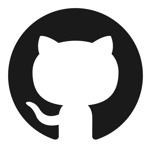Logo github icon, solid style, from Framework7 Icons