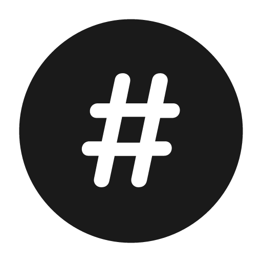 Number circle fill icon, filled style, from Framework7 Icons
