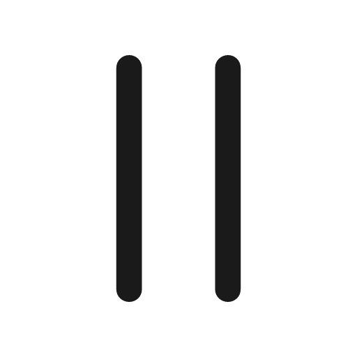Pause icon, solid style, from Framework7 Icons
