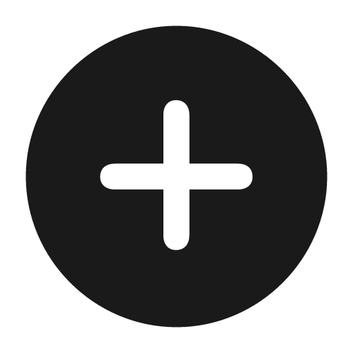 Plus circle fill icon, filled style, from Framework7 Icons