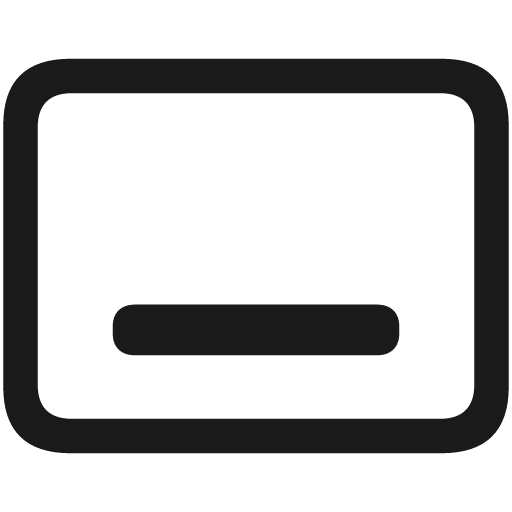 Rectangle dock icon, solid style, from Framework7 Icons