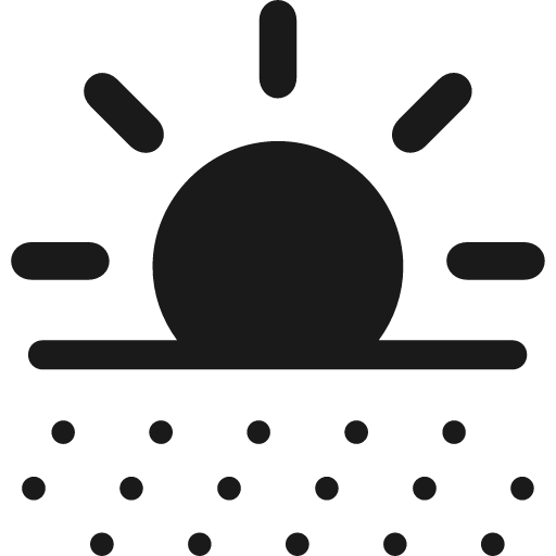 Sun dust fill icon, filled style, from Framework7 Icons