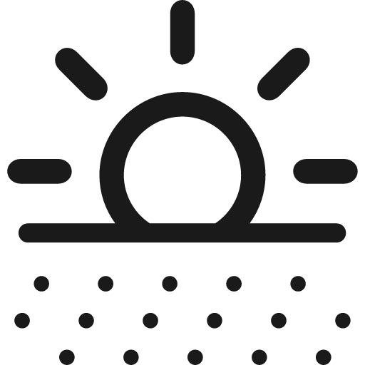 Sun dust icon, solid style, from Framework7 Icons