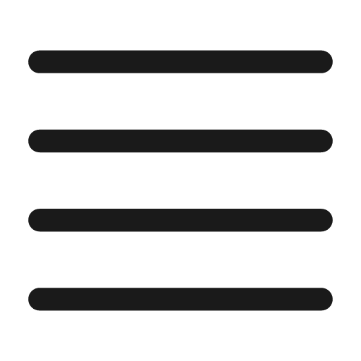 Text justify icon, solid style, from Framework7 Icons